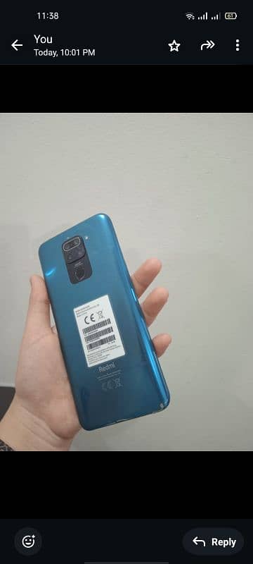 Redmi note 9 with box 1