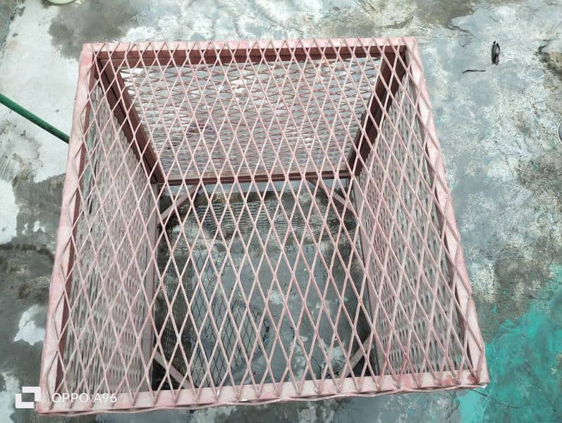 Fancy iron dog cage (pingra). bilkul new hai. 03210071111 1