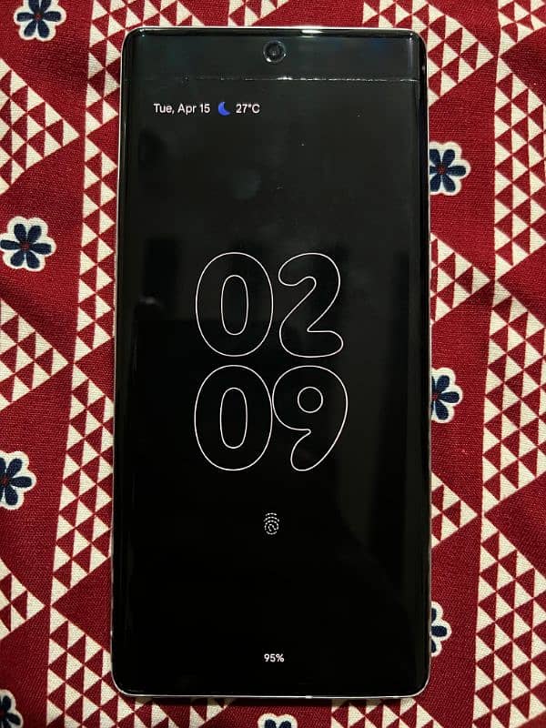 Google Pixel 7 pro 12/512 NON PTA in white with original 30 W charger 2