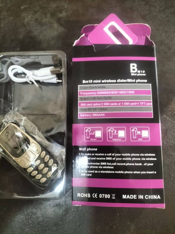 Bm10 mini Phone wirless dialer 15