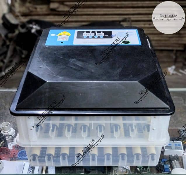 64 Eggs 128 Eggs AC/DC Full Automatic Intelligence Imported Incubator 3