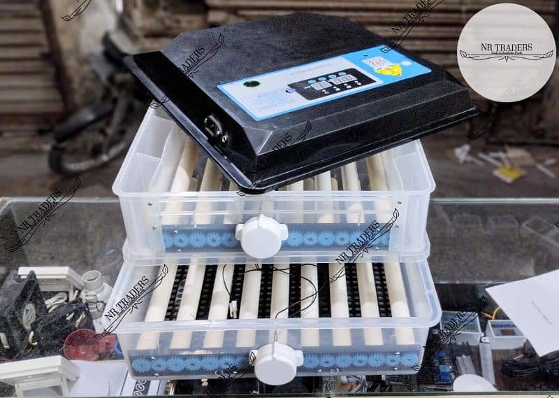 64 Eggs 128 Eggs AC/DC Full Automatic Intelligence Imported Incubator 5