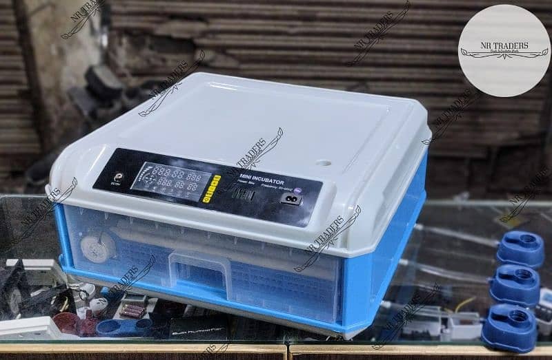 24/64/128 Eggs AC/DC Full Automatic Intelligence Imported Incubator 0