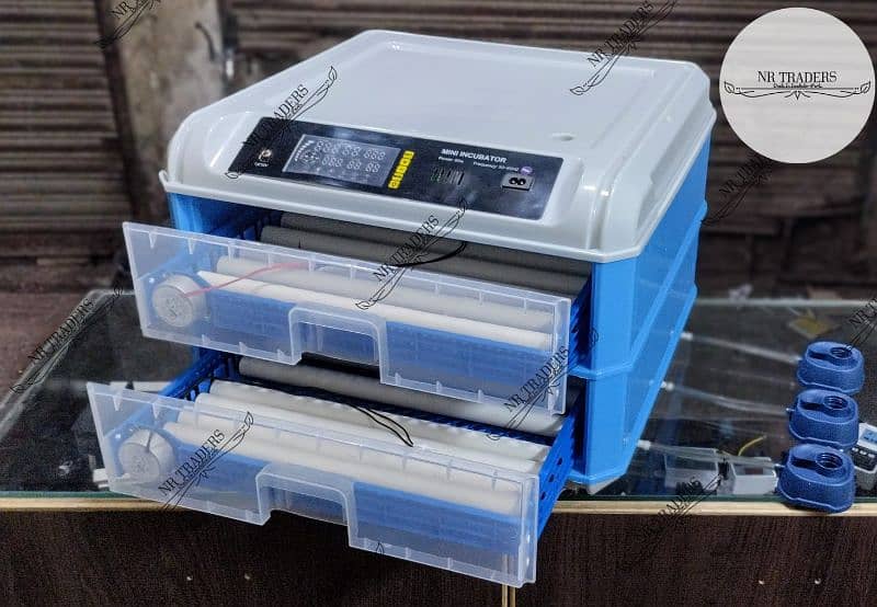 24/64/128 Eggs AC/DC Full Automatic Intelligence Imported Incubator 2