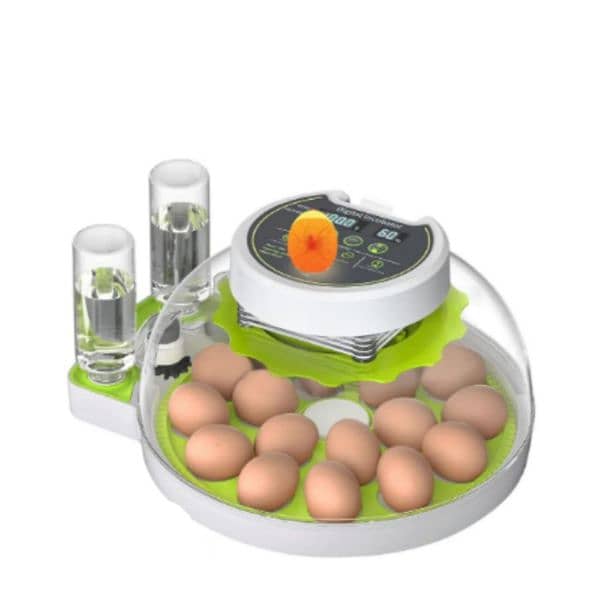 10/18 Eggs AC/DC Full Automatic Intelligence Imported Incubator 4