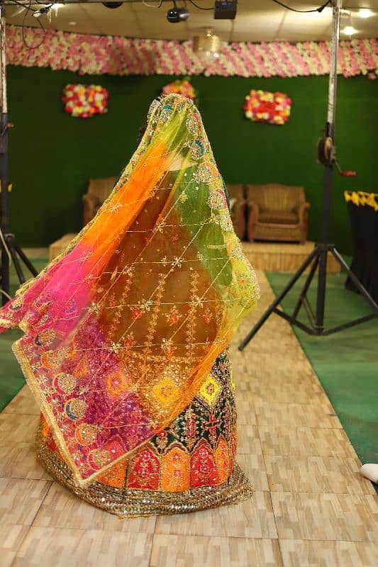 bridal mehndi dress 0