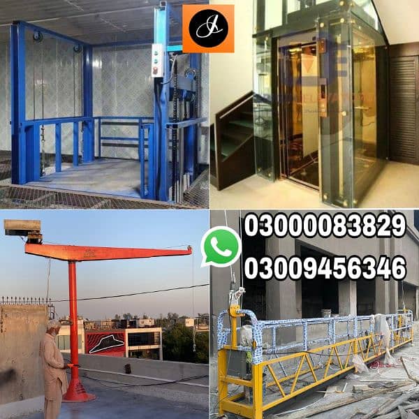 platform lift / cargo lift / passanger & elevator lift / crane 0