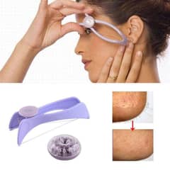 Hair threading remover machine