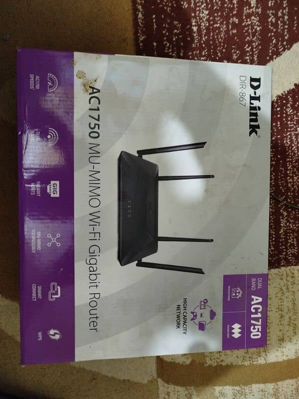 Dlink DIR 867 AC1750 0
