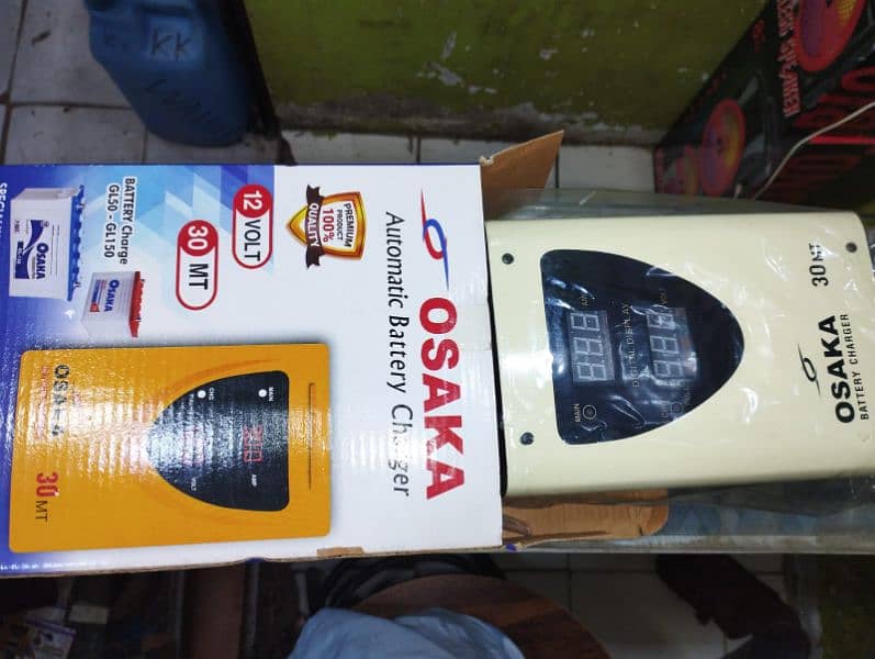 Battery Charger Havy Duty 30 Amp Original AGS Osaka 12 Volt Charger 1