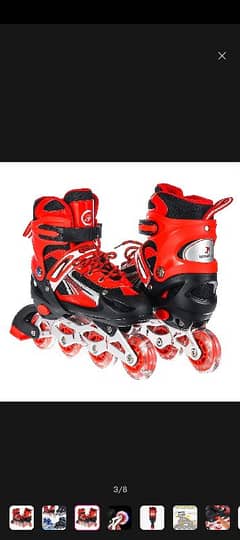Roller Skates Shoes Pairs Best Gift for Children Multicolour Ages 5–16