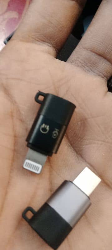 wireless microphone type c with 2 connector free 5