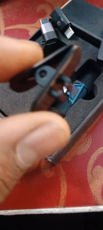 wireless microphone type c with 2 connector free 6