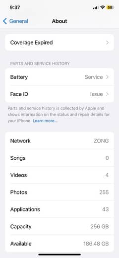 phone X PTA APPROVED OFFICIAL  with box read ad