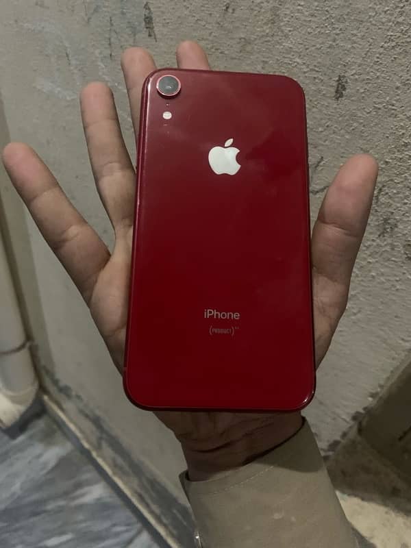 iPhone XR red colour Contact only WhatsApp 1