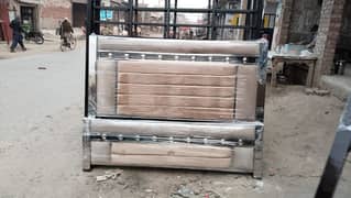 steel bed