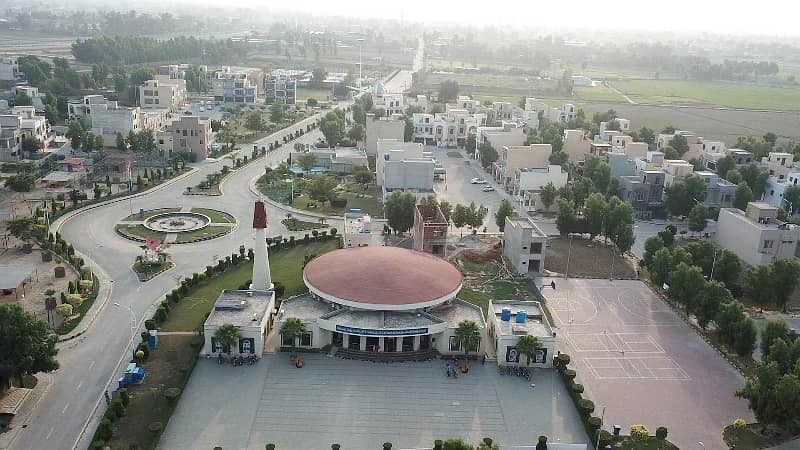 Plot For Sale In Bahria Nasheman Lahore Open Farm Plot No Transfer Fees 2
