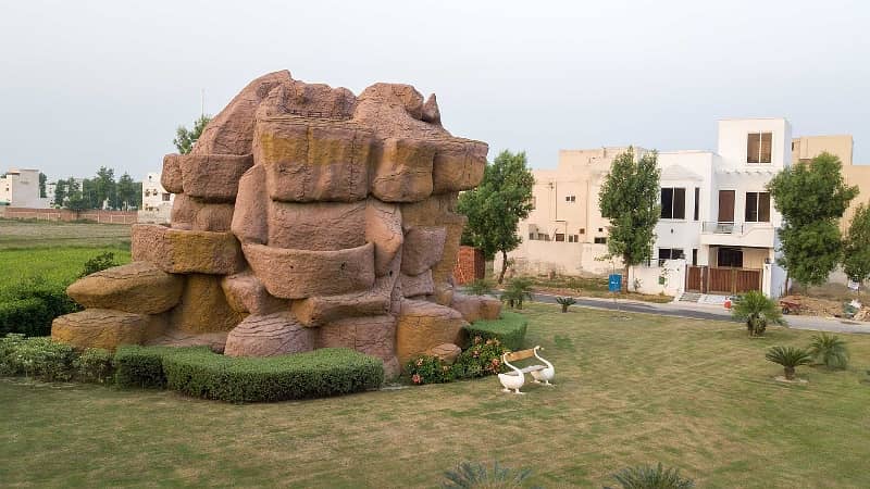 Plot For Sale In Bahria Nasheman Lahore Open Farm Plot No Transfer Fees 5