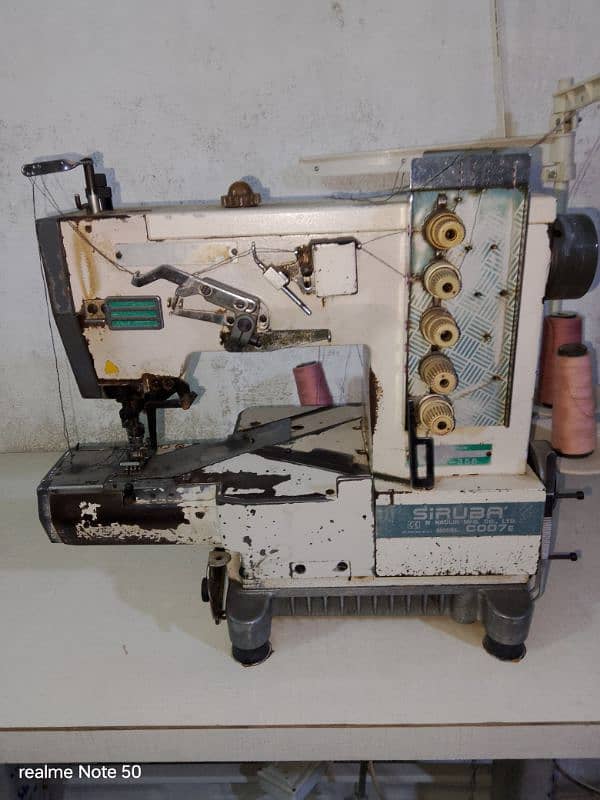 Flat Lock Machine Siruba C007E with Servo Motor – Serious Buyers Only 1