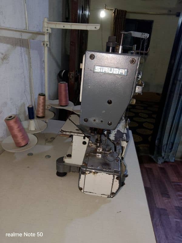 Flat Lock Machine Siruba C007E with Servo Motor – Serious Buyers Only 4