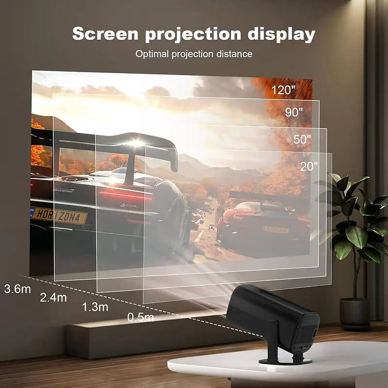 P30 Mini Projector 4K 720P Portable Projector / Smart Projector 7