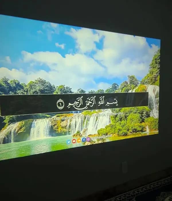 projector android & multimedia 4k 8k original box pack 6