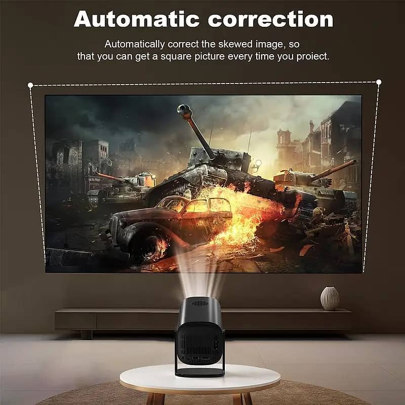 projector android & multimedia 4k 8k original box pack 9