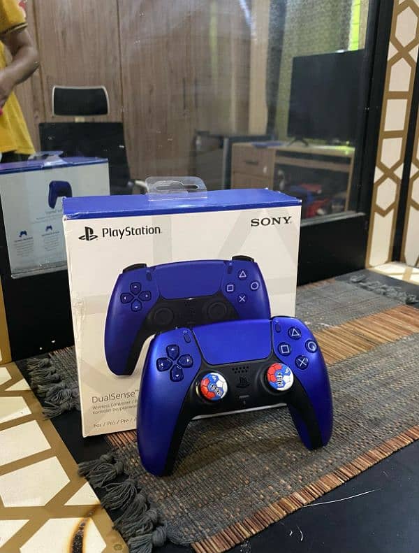 Playstation station 5 disc edition with 3 controllers and games 5