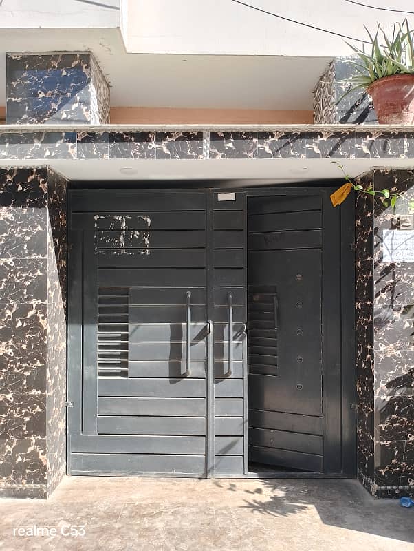 Home for sale 180 SY Ground + 3 RCC Building Rafi Bungalows. Leased , West Open, Corner Rent Value 1.7 Lacs. 13 KE Meters, 3 Gas Meters, 3 Water Tanks. 3