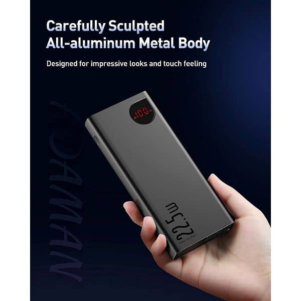Baseus Adaman 20000mAh PD 22.5W & QC Fast Charging LED Digital Display 0