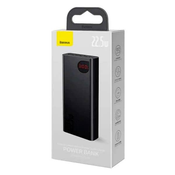 Baseus Adaman 20000mAh PD 22.5W & QC Fast Charging LED Digital Display 6