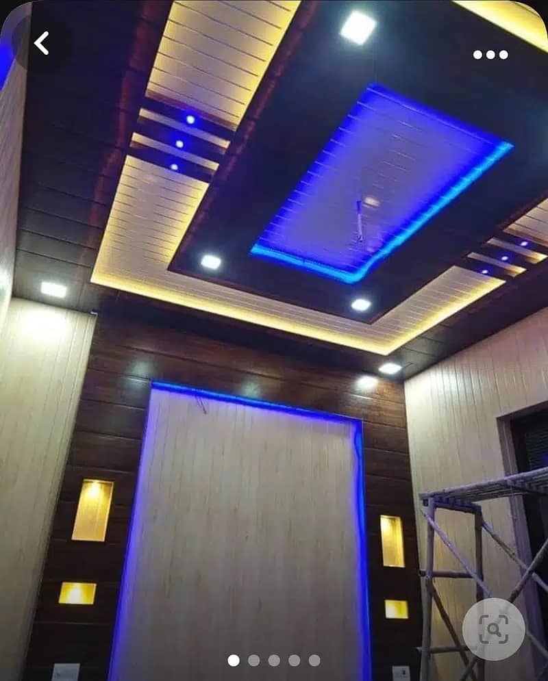 False ceiling | WPC Panels | Wood & vinyle flooring | Kitchen Cabinets 2