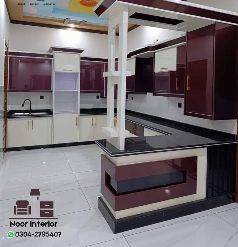 False ceiling | WPC Panels | Wood & vinyle flooring | Kitchen Cabinets 9