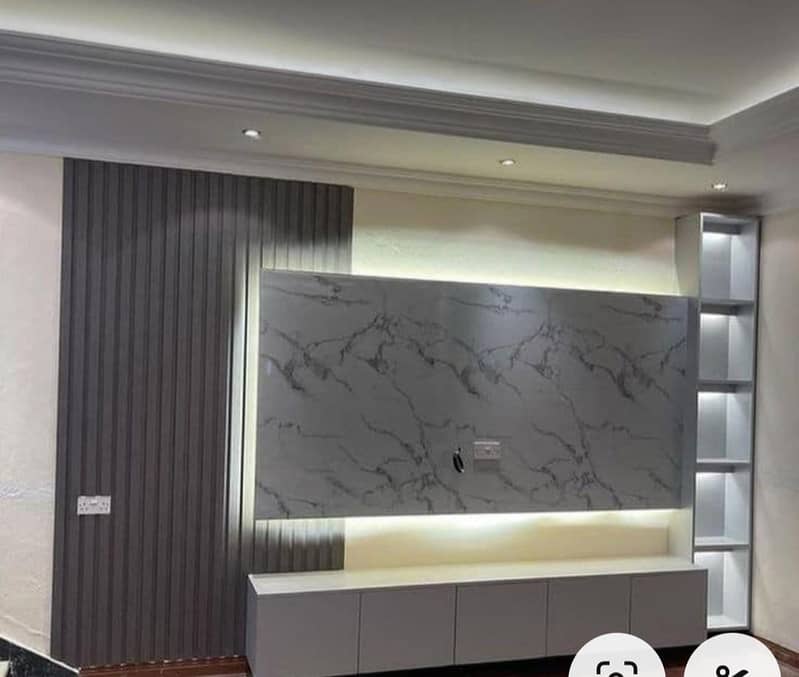 False ceiling | WPC Panels | Wood & vinyle flooring | Kitchen Cabinets 15