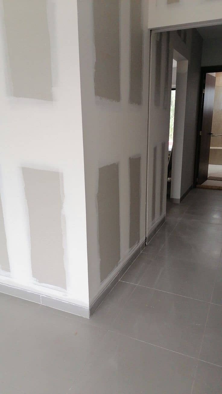 drywall/gypsum board partition/office partition/gypsum ceiling workin 2