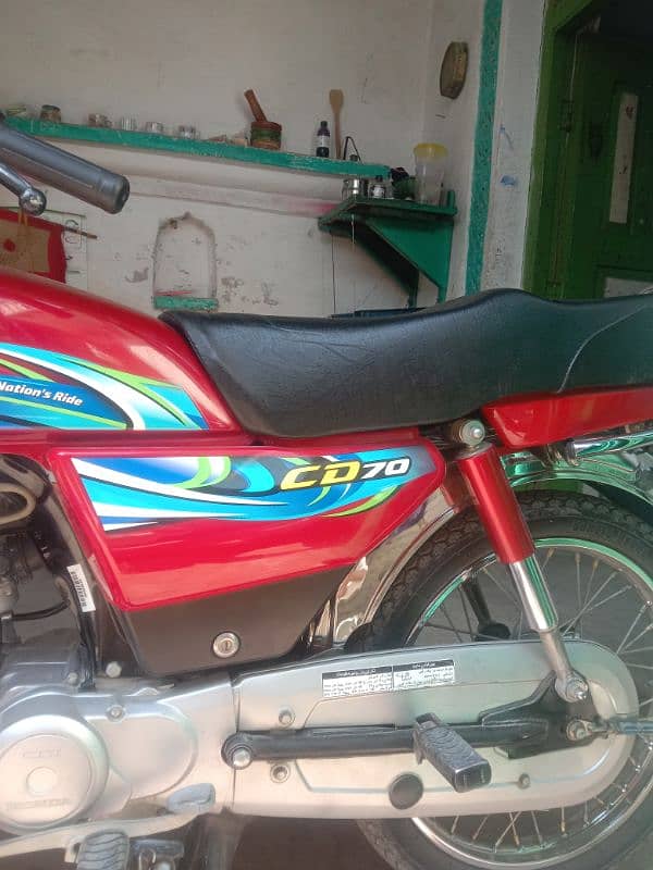 Honda CD 70 good condition RS 150000 0