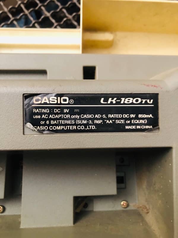 casio keyboard piyano 1