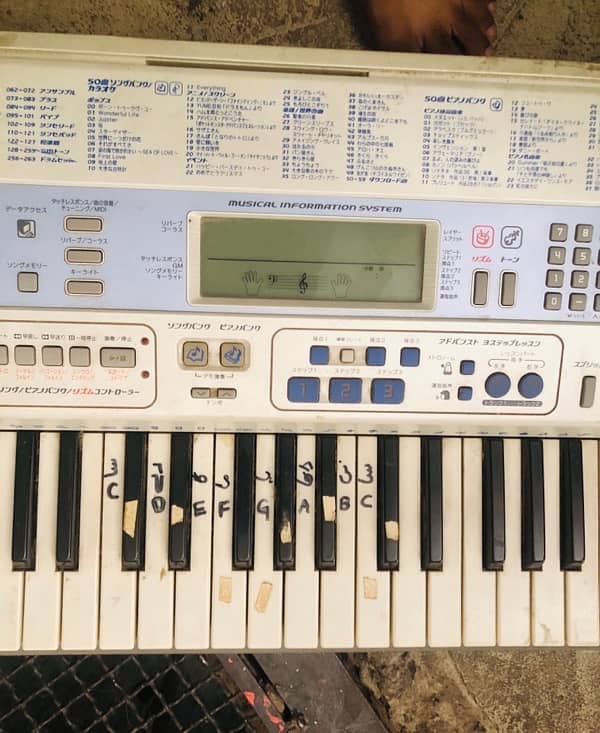 casio keyboard piyano 8