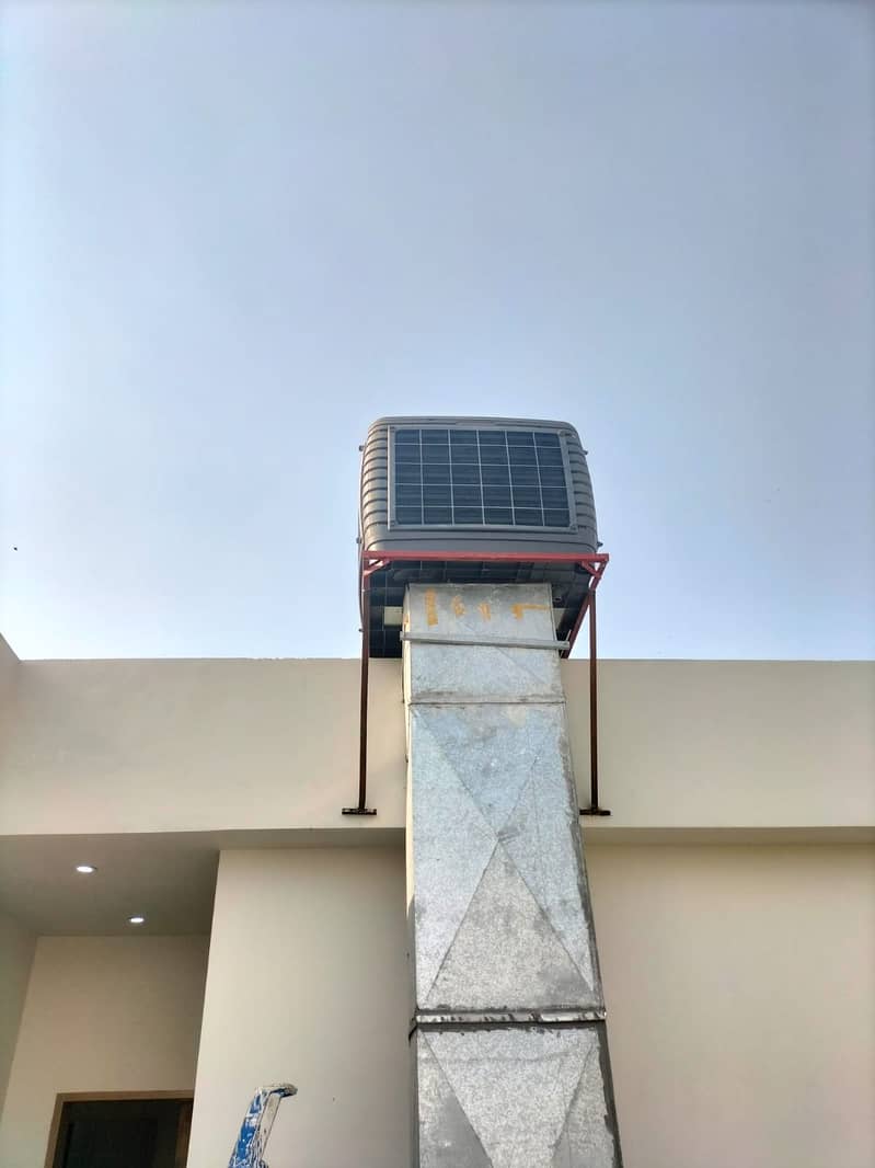 Evaporative air Cooler Ducting Air / Exhaust Blower / / Kitchen Hood 5