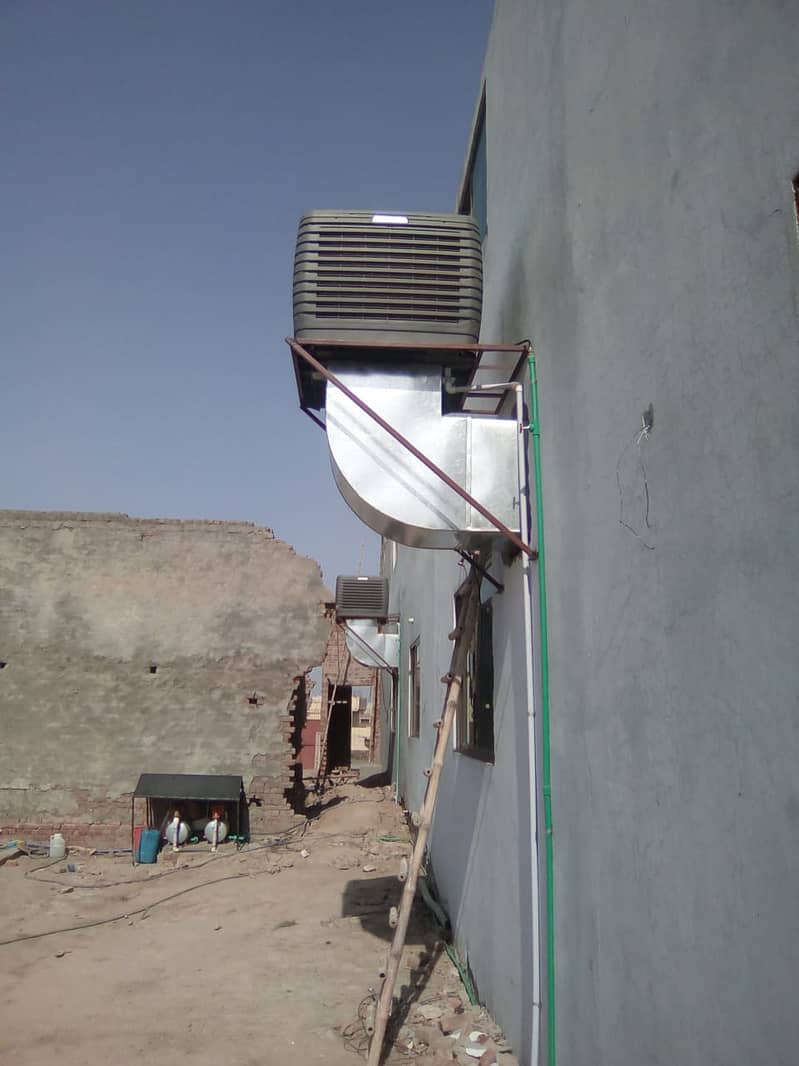 Evaporative air Cooler Ducting Air / Exhaust Blower / / Kitchen Hood 10