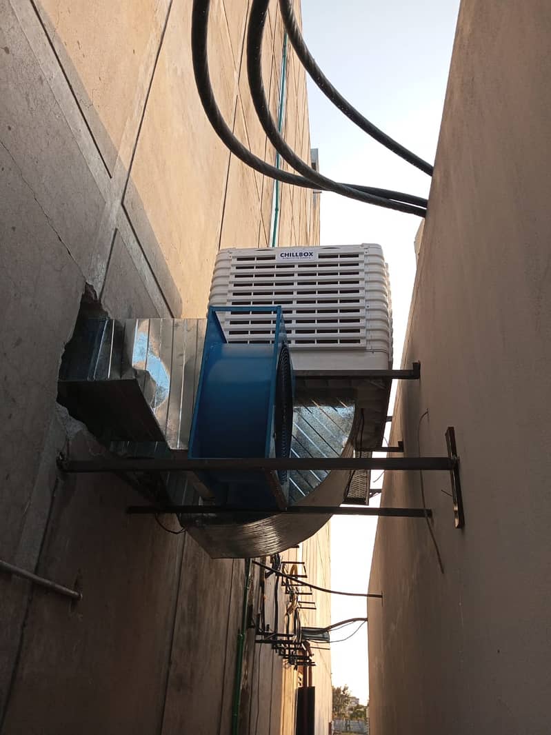 Evaporative air Cooler Ducting Air / Exhaust Blower / / Kitchen Hood 15