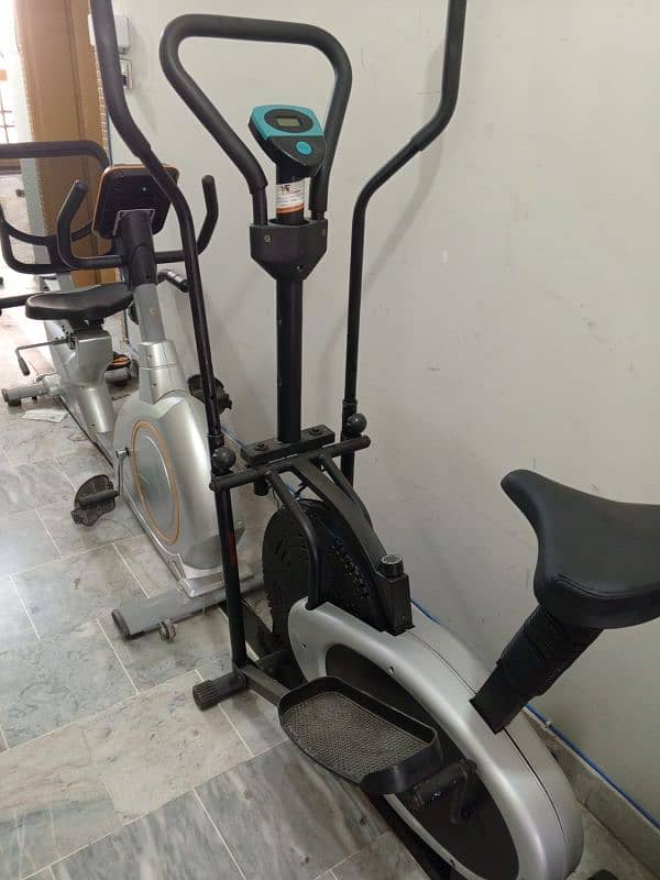 exercise cycle elliptical cross trainer recumbent bike spin magnetic 1