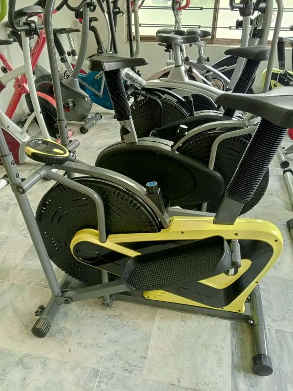 exercise cycle elliptical cross trainer recumbent bike spin magnetic 5