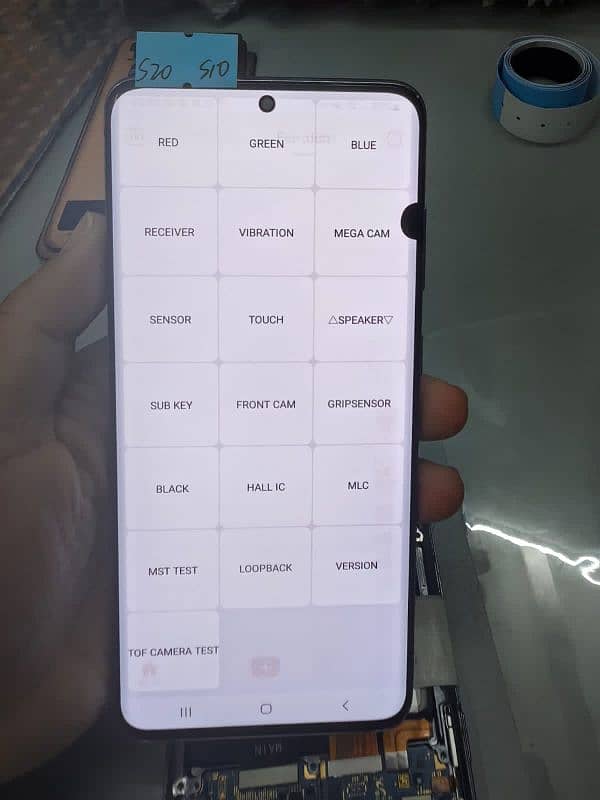 (Samsung dotted panels) S10. S10plus. note9. note20ultra. S24ultra. note10p 3