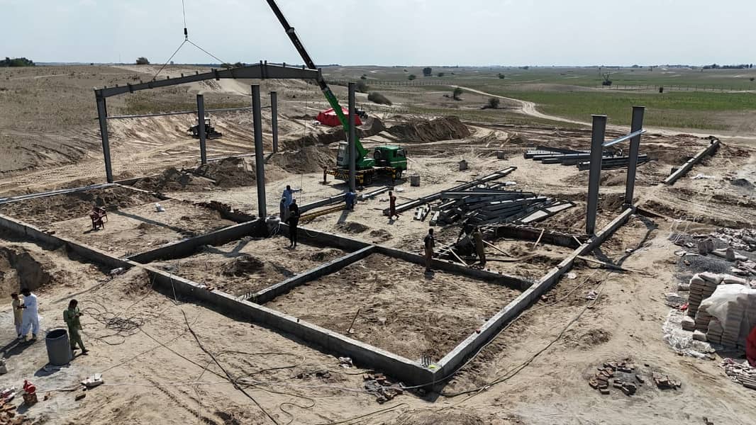 PRE ENGINEERED BUILDINGS | Grey structure | Construction services 0
