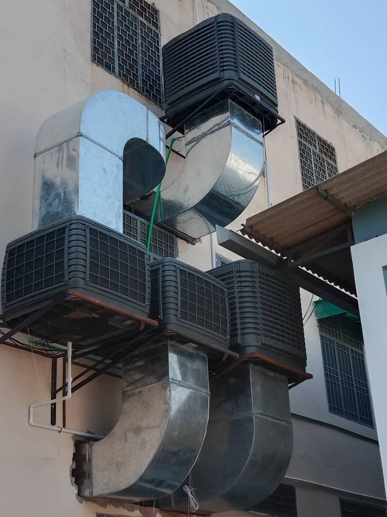 Evaporative air Cooler Ducting Air / Exhaust Blower / / Kitchen Hood 2