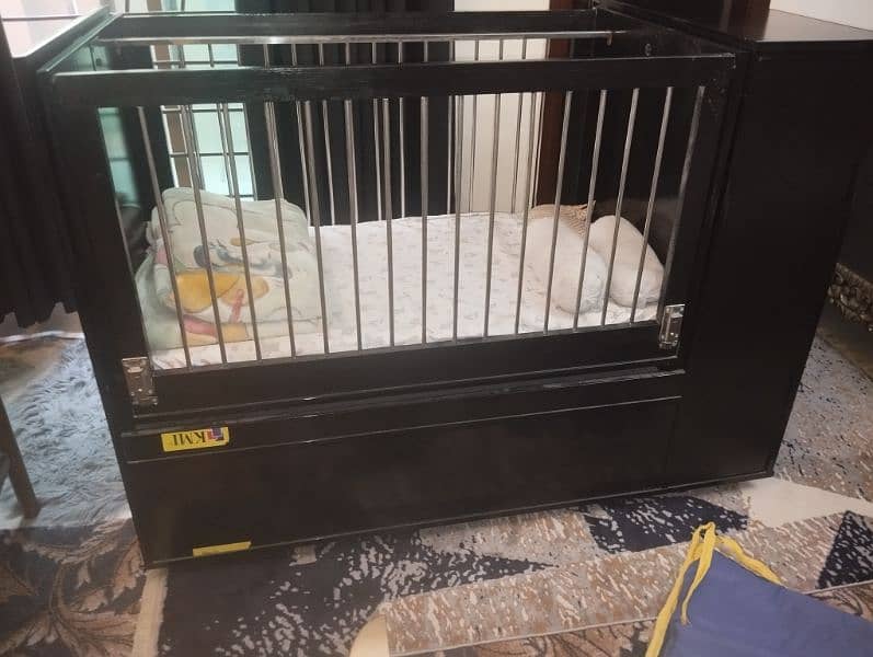 Baby cot with swing 6