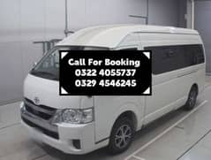 Rent a Toyota Hiace Van Grand Cabin in Lahore (New Model)