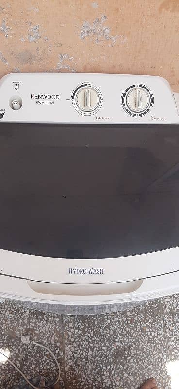 newly condition kenwood  KMW 899W (8 kG) 4