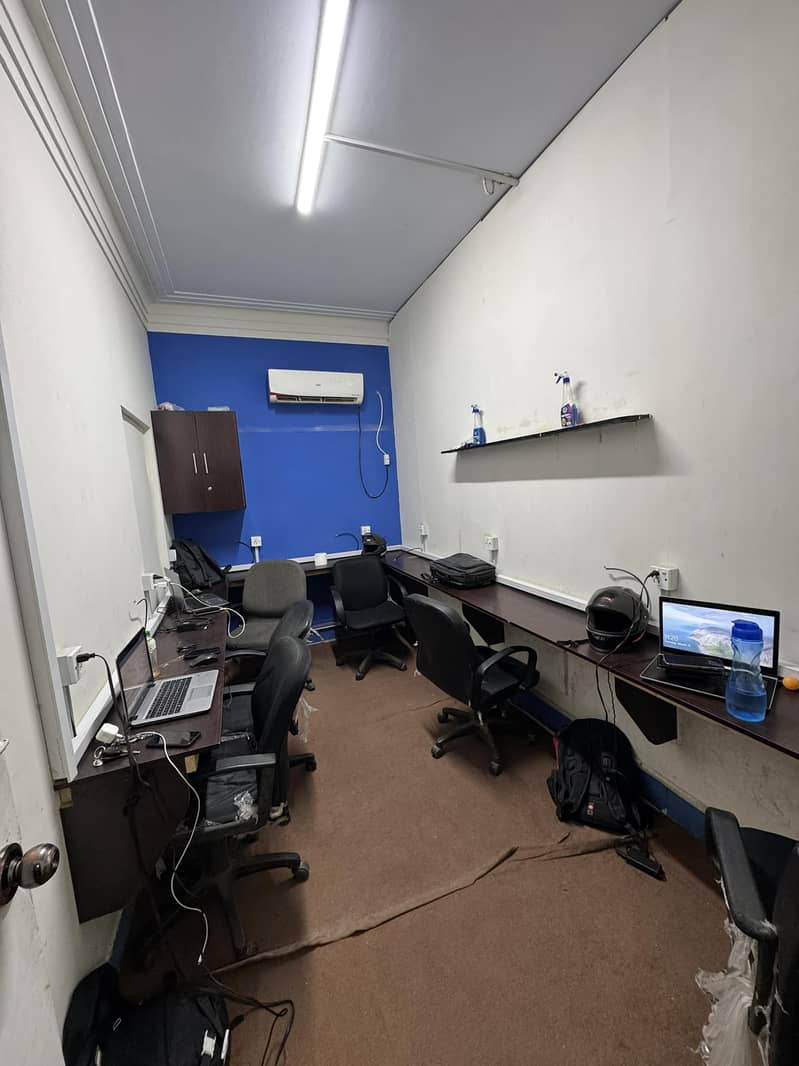 Shared office, co working space, furnished office, call center seats 2